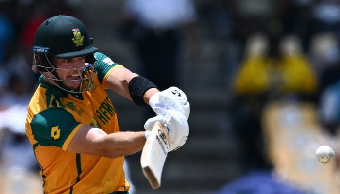 South Africas Tristan Stubbs plays a shot during a match. — AFP/File