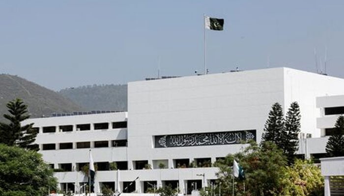 A representational image showing Parliament House building in Islamabad. — Reuters/File