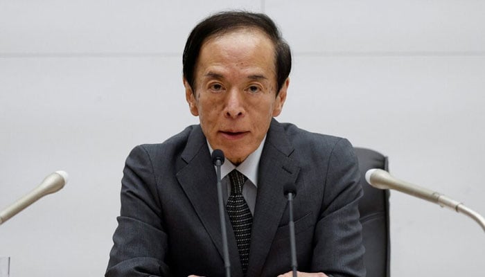 Bank of Japan (BOJ) Governor Kazuo Ueda attends a news conference after their policy meeting at BOJ headquarters in Tokyo, Japan on April 28, 2023. — REUTERS