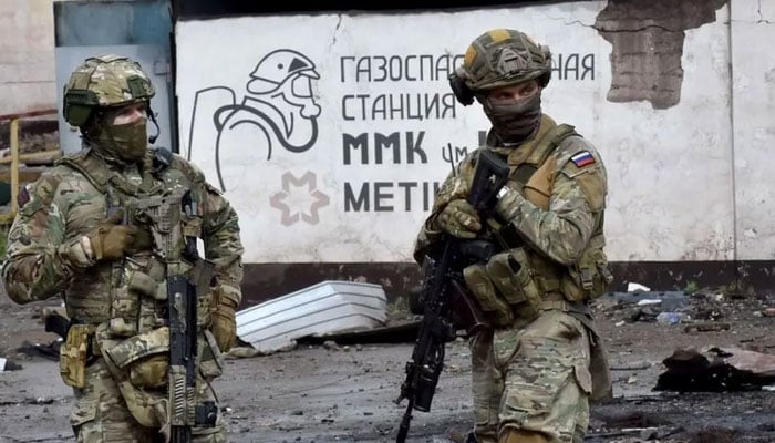 Russian soldiers pictured during their ongoing war against Ukraine. — AFP/File