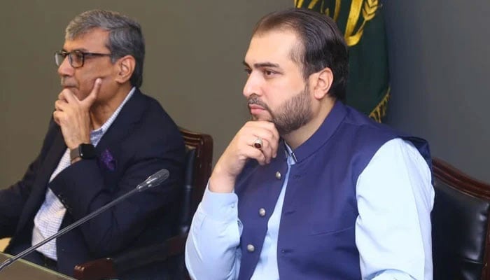 Provincial Minister for Agriculture and Livestock Syed Ashiq Hussain Kirmani chairs a meeting on September 16, 2024. — Facebook/Syed Ashiq Hussain Kirmani