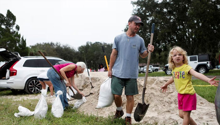 Pinellas County residents prepare for Milton, in Seminole, Florida, October 6, 2024. — Reuters