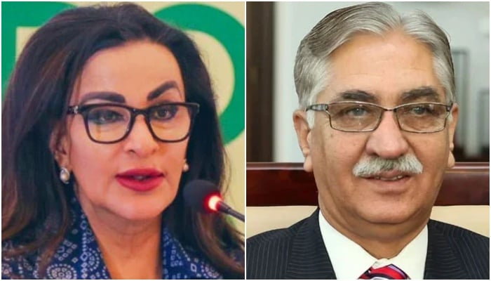 PPPP Vice President Sentaor Sherry Rehman (left) and PPPP Secretary General Nayyer Hussain Bukhari. — X/@sherryrehman/APP/File