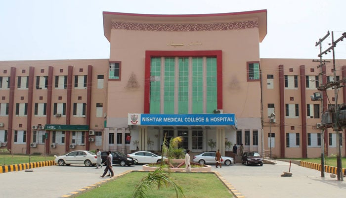 Nishtar Hospital in Multan. — Facebook/Nishtar Hospital, Multan./File