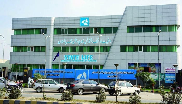 A representational image showing a State Life insurance companys building in Vehari, Punjab. — Facebook/State Life Zonal Office Vehari/File