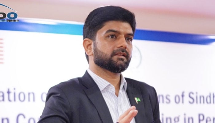 Executive Director of the Sustainable Social Development Organisation (SSDO) Syed Kausar Abbas addresses an event on October 3, 2024. — Facebook/SSDO Pakistan