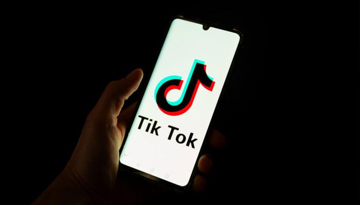 TikTok logo seen on a phone.— AFP/file