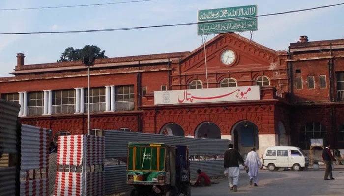 The front facade of the Mayo Hospital. — Facebook/Lahore - The Historical City/File