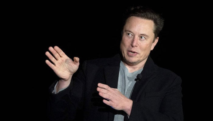 Space X CEO, electric car manufacturer Tesla and social media platform X owner Elon Musk gestures as he attends the Viva Technology conference dedicated to innovation and startups at the Porte de Versailles exhibition centre in Paris, France on June 16, 2023. — Reuters