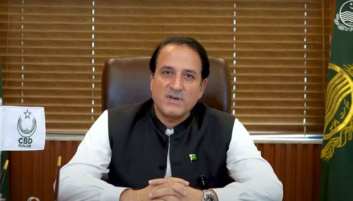 Punjab Central Business District (CBD) CEO Imran Amin speaks in a video message released on August 14, 2024. — Screengrab via YouTube/@cbdpunjab