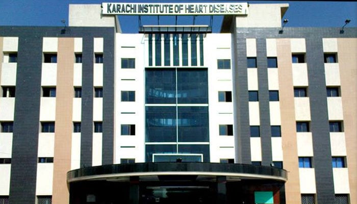 The Karachi Institute of Heart Diseases building seen in this image. — Facebook/Karachi Institute of Heart Diseases/File