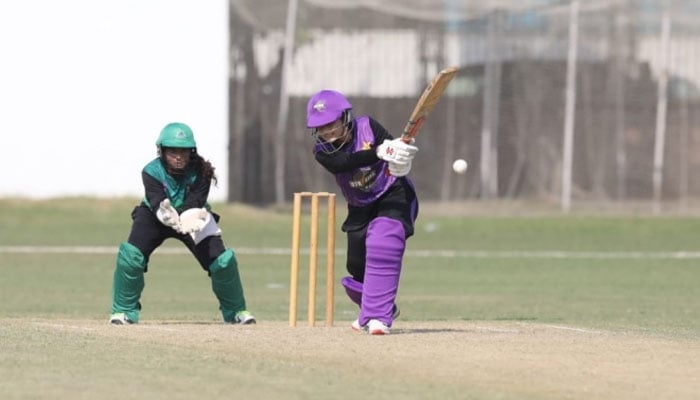 An image from a domestic womens T20 game.— PCB website/file