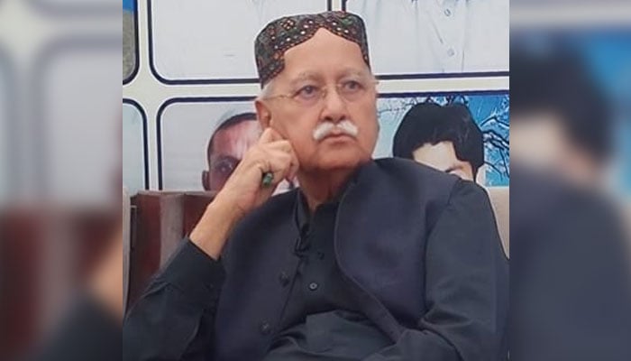 Provincial President of the Balochistan Awami Party, Sardar Muhammad Saleh Bhootani seen in this image. — X/@BhootaniSardar/File