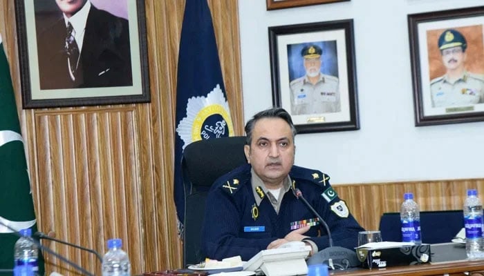 Salman Chaudhry, IG, National Highways & Motorway Police pictured on January 15, 2024. — Facebook/National Highways & Motorway Police-NHMP