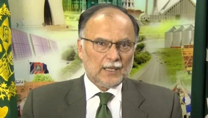 Federal Minister for Planning and Development Ahsan Iqbal. — APP/file