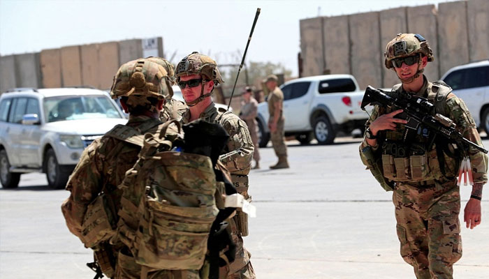 US military personnel seen in this image. — Reuters/file