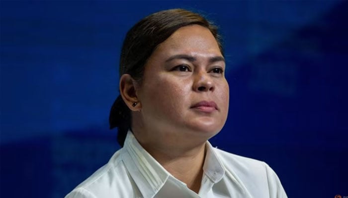 Philippine Vice President Sara Duterte attends an economic briefing following President Ferdinand Marcos Jrs first State of the Nation Address, in Pasay City, Metro Manila, Philippines, Jul 26, 2022. — Reuters