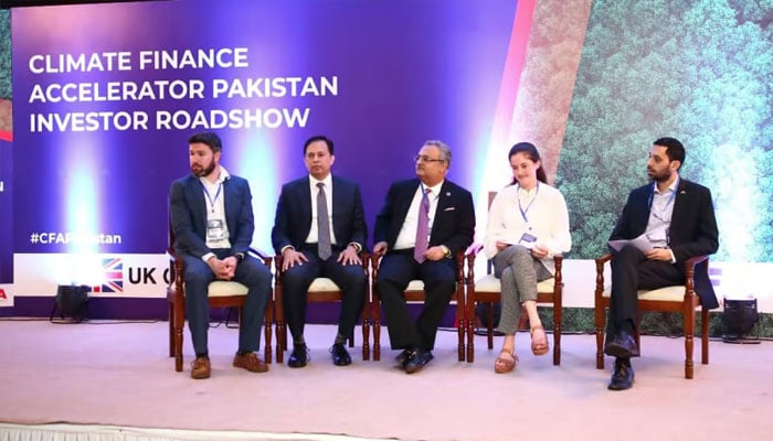 An image from the UK-funded Climate Finance Accelerator (CFA) Pakistans two-day Investor Roadshow in Karachi. — Facebook@ClimateFinanceAccelerator/file