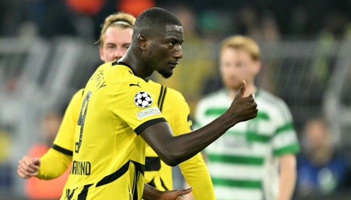 Dortmund forward Serhou Guirassy. — AFP/File