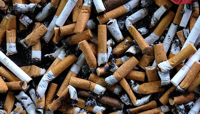 This representational image shows cigarettes and ashes. — AFP/File