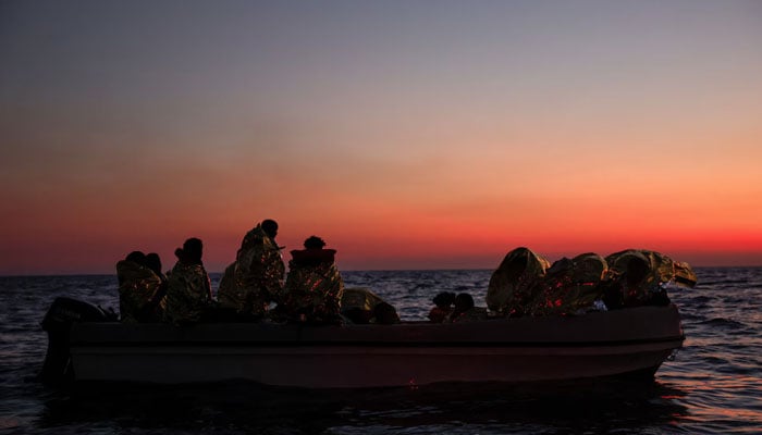 A boat carrying migrants.— Reuters/file