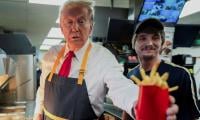 ‘I love salt!’: Trump holds photo op at McDonald’s