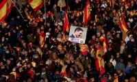 Thousands join right-wing rally against Spanish government