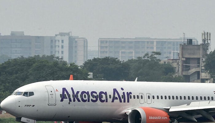 An airplane seen on a runway in this undated image. — AFP/file