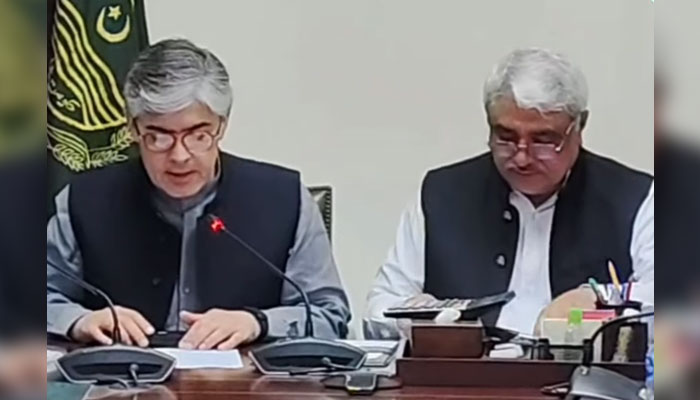 Provincial Health Minister Khawaja Salman Rafique chairs the Steering/Advisory Committee for Cardiovascular Diseases meeting held in the Department of Specialized Health Care and Medical Education on October 23, 2024. — Screengrab via Facebook@SalmanRafiquePK