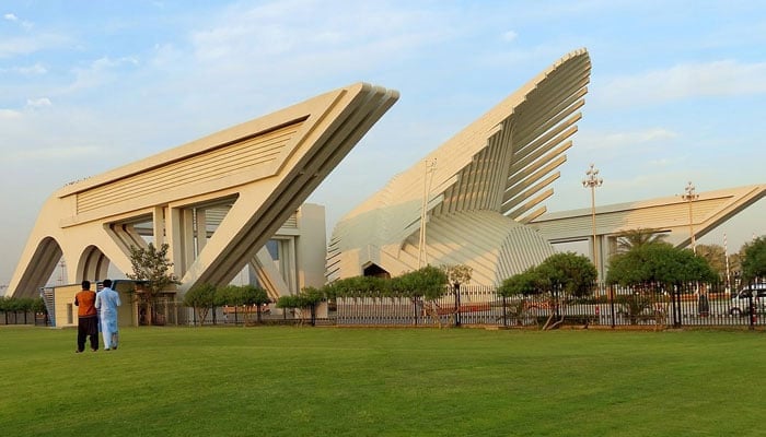 The entrance of the Bahria Town Karachi. — Facebook@BahriaTownKarachi/file