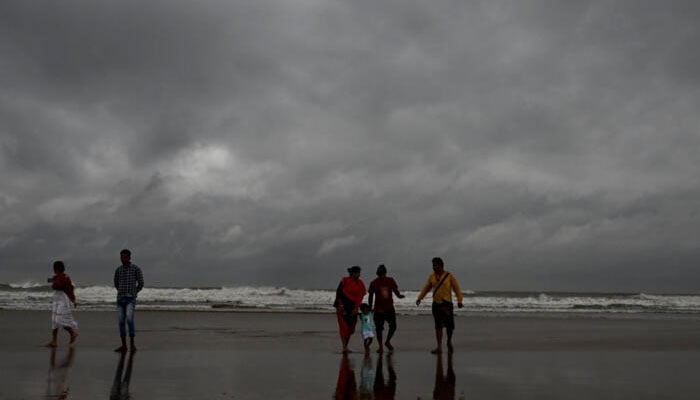 Representational image of people on a beach. —AFP/file