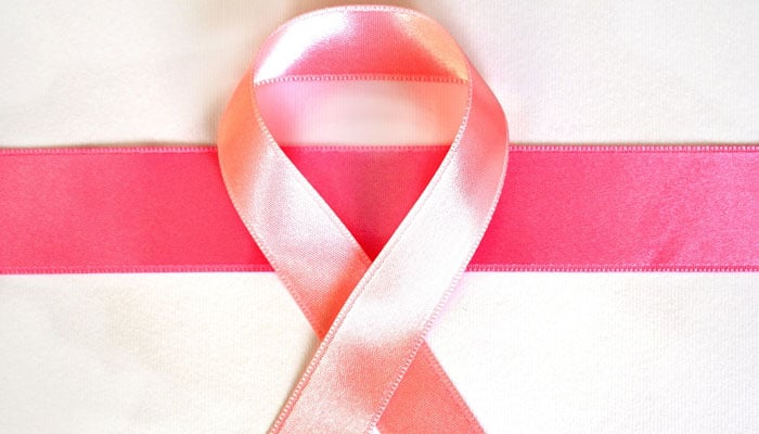 A representational image of a breast cancer awareness ribbon. — Pixabay