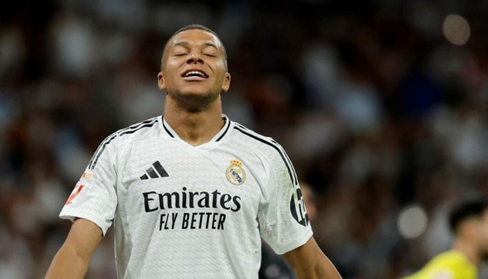 Real Madrids Kylian Mbappe can be seen in this picture.— AFP/file