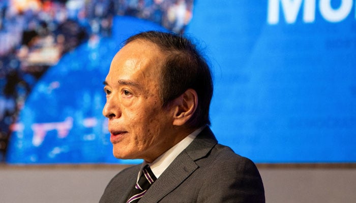 Bank of Japan Governor Kazuo Ueda responds to questions during a Governors talk on Japanese inflation and monetary policy at the International Monetary Fund (IMF) and the World Bank Group 2024 Fall Meeting in Washington, US, October 23, 2024. — Reuters