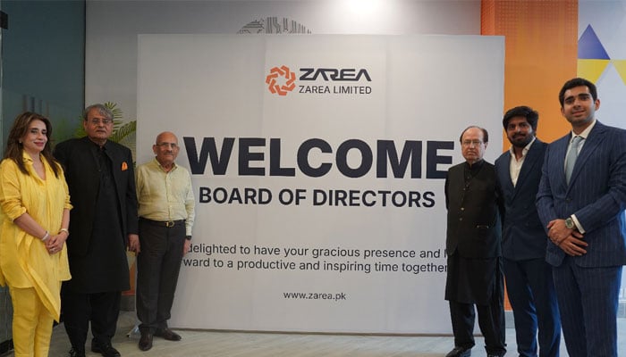 Members of the Zarea Board of Directors seen posing for a group photo in this image.— Zarea website/file