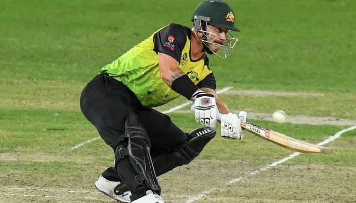 Matthew Wade in action against Pakistan in the semifinals of the 2021 T20 World Cup. — AFP/file