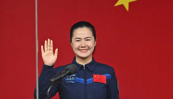 Astronaut Wang Haoze will become the third Chinese woman to take part in a crewed mission when the Shenzhou-19 team takes off from the Jiuquan Satellite Launch Centre in northwest China on Oct 30, 2024. — AFP