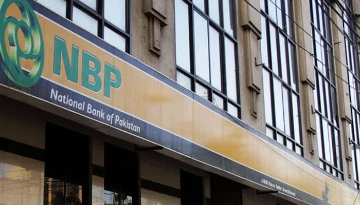 A representational image showing NBP board outside a building. — State media/File