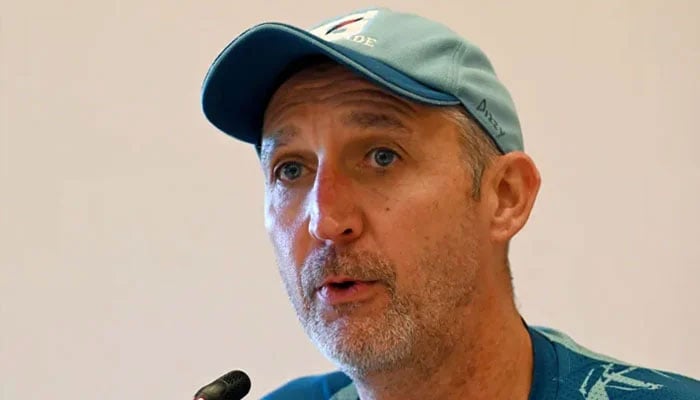 Jason Gillespie, the head coach of the Pakistani team for the Australian tour. — AFP/File