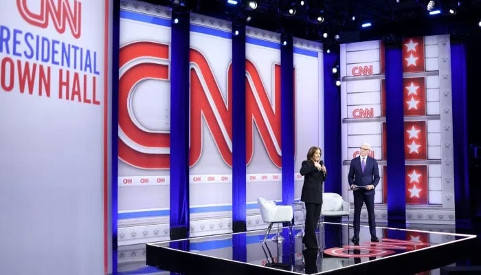 A view of CNN studio. —AFP/File