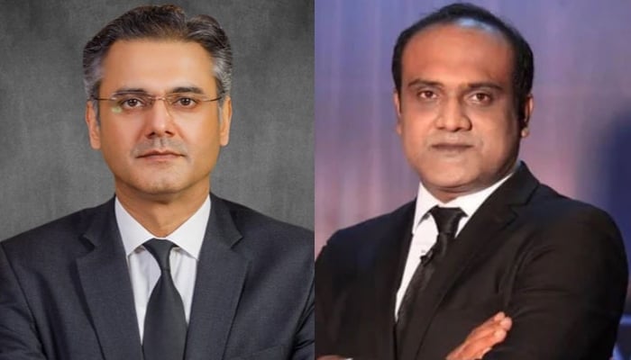 This combo of images shows, Attorney General for Pakistan Mansoor Usman Awan (left) and a lawyer and focal person of Pakistan Tehreek-e-Insaaf (PTI) Intazar Panjotha. —  Facebook@intazar.panjutha/cch.edu.pk/@file