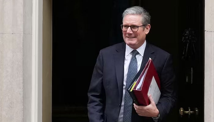 British Prime Minister Keir Starmer leaves 10 Downing Street on budget day in London, Britain October 30, 2024. — Reuters