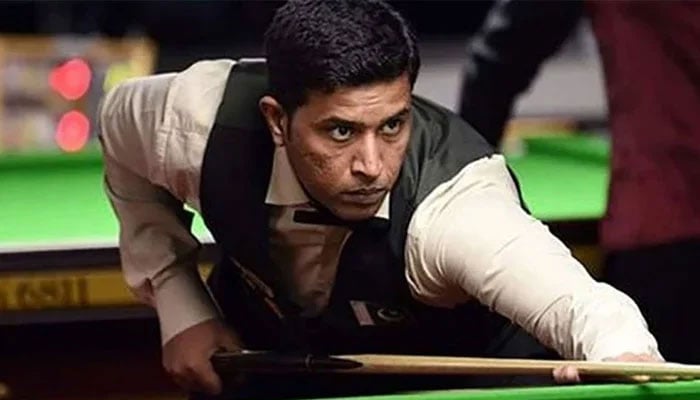 Pakistani Snooker champion Mohammad Asif. — AFP/File