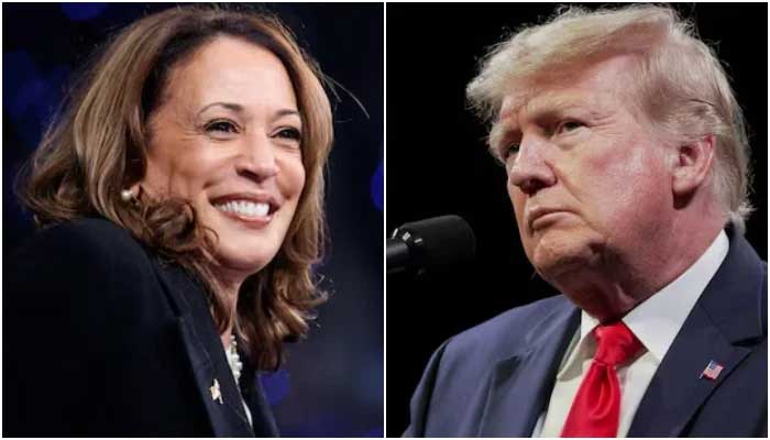 Democratic presidential candidate and US Vice President Kamala Harris (left) and former US President and Republican candidate Donald Trump — Reuters/File