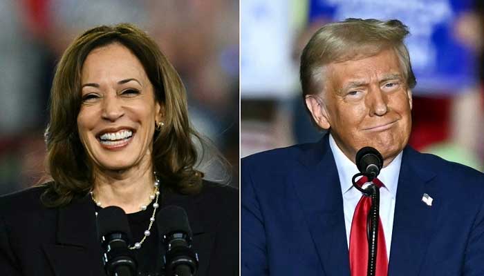 US Vice President and Democratic presidential candidate Kamala Harris (left) and former president and Republican candidate Donald Trump. — AFP/File