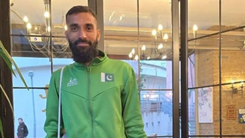 Pakistani runner Amjad Ali. — TheNews/file