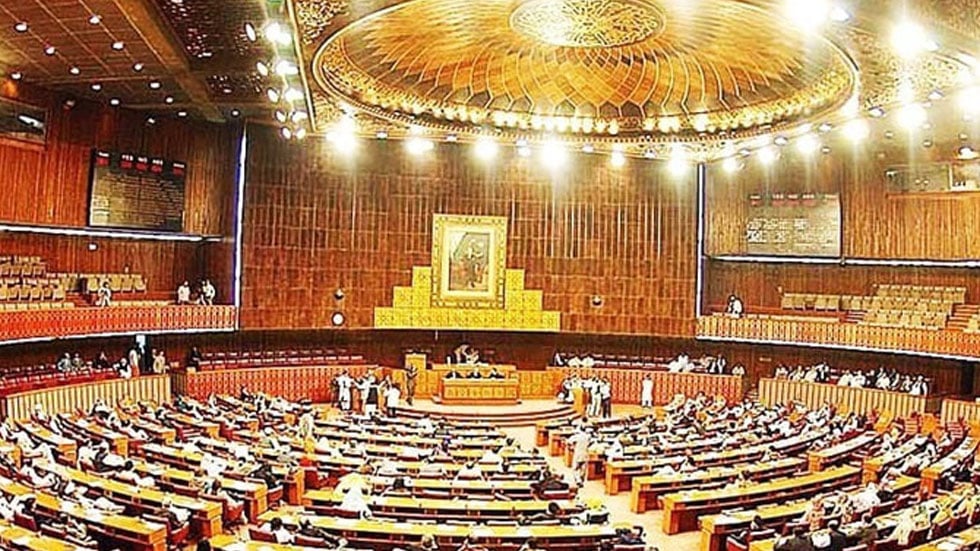 A file photo of the National Assembly of Pakistan.— The News/File