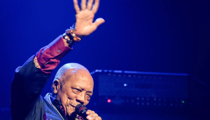 Trail-blazing musician, composer and producer Quincy Jones in a concert.— AFP/File