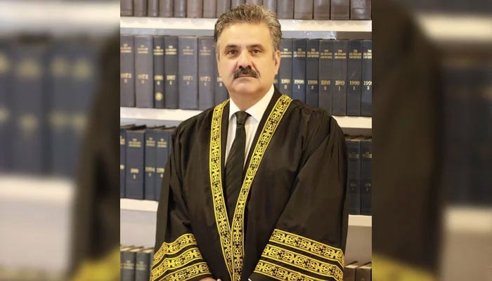 An undated image of CJP Yahya Afridi. — SC website/File