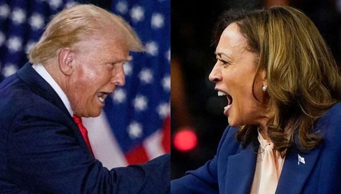 A combination picture shows Republican presidential nominee and former US President Donald Trump (left) and US Vice President and Democratic presidential candidate Kamala Harris. — Reuters/File